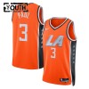 Dječji NBA Dres Los Angeles Clippers Chris Paul Nike 2025-26 City Edition Naranča Swingman